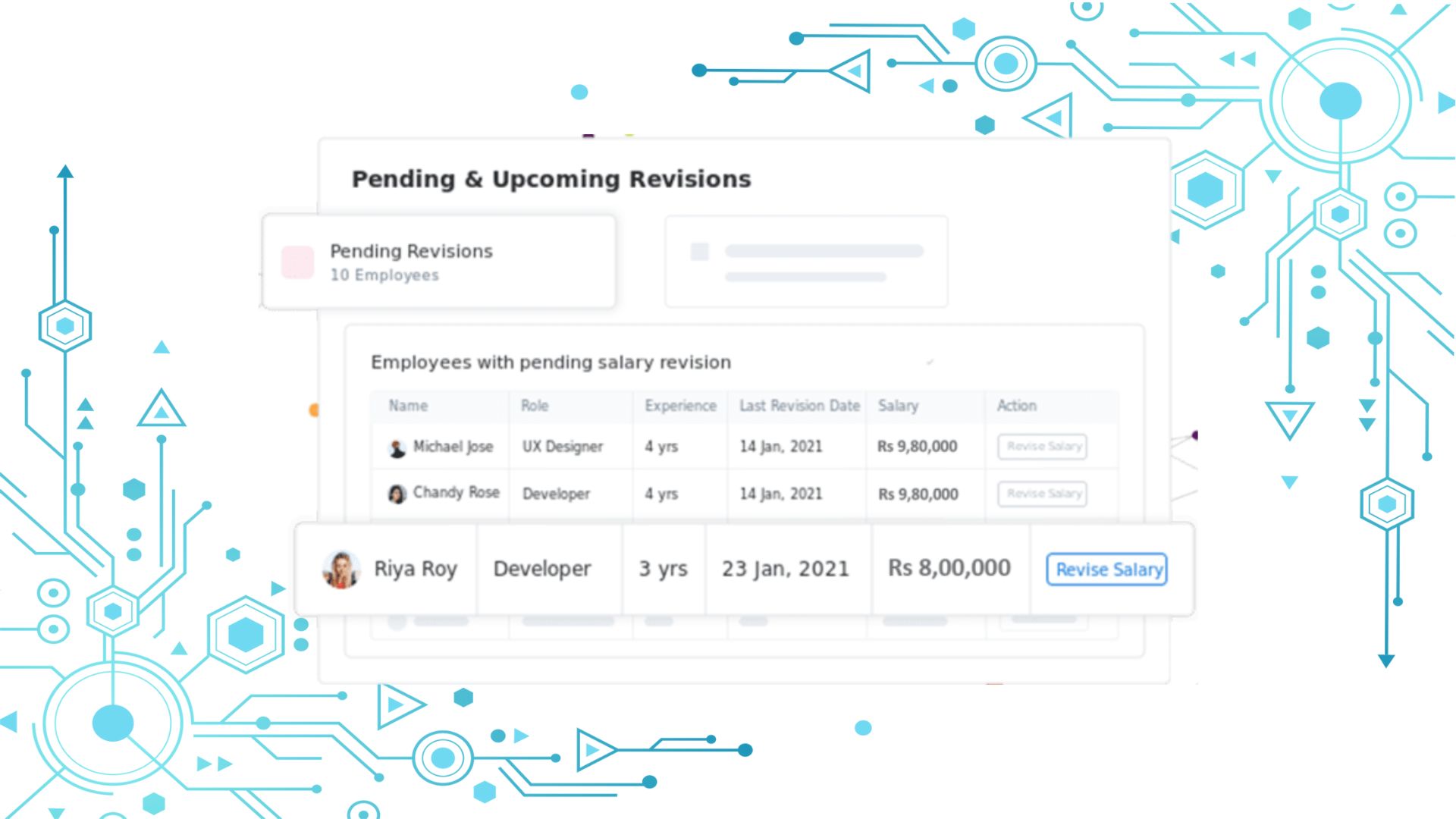 payroll-software-compensation-SALARY REVISIONS