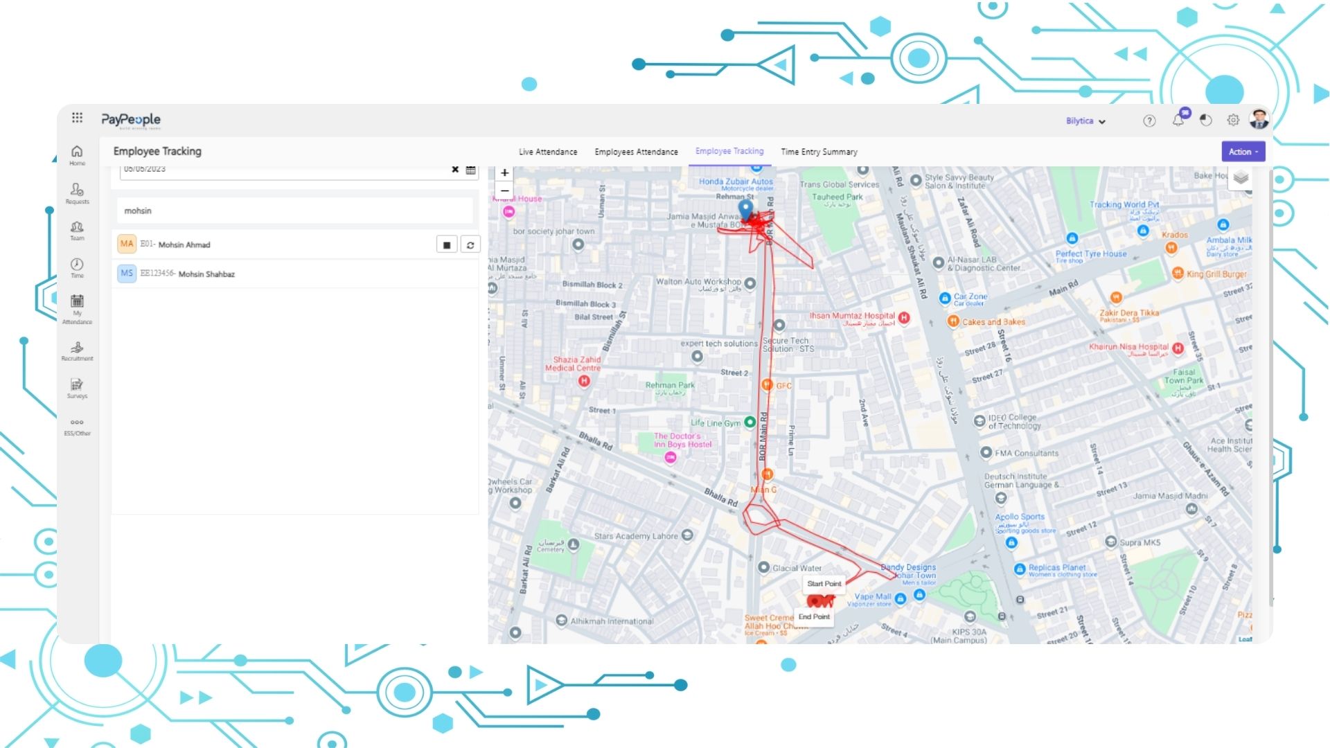 time and attandence GPS-Mobile Attendance-attendance in biometrics