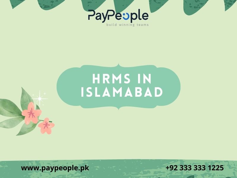 Corporate professional in Islamabad office using cloud based HRMS in Islamabad for employee growth.