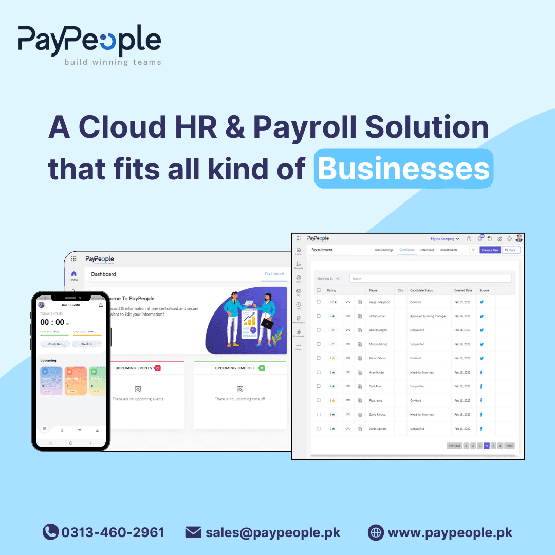A modern office team analyzing a professional development plan using cloud software charts.