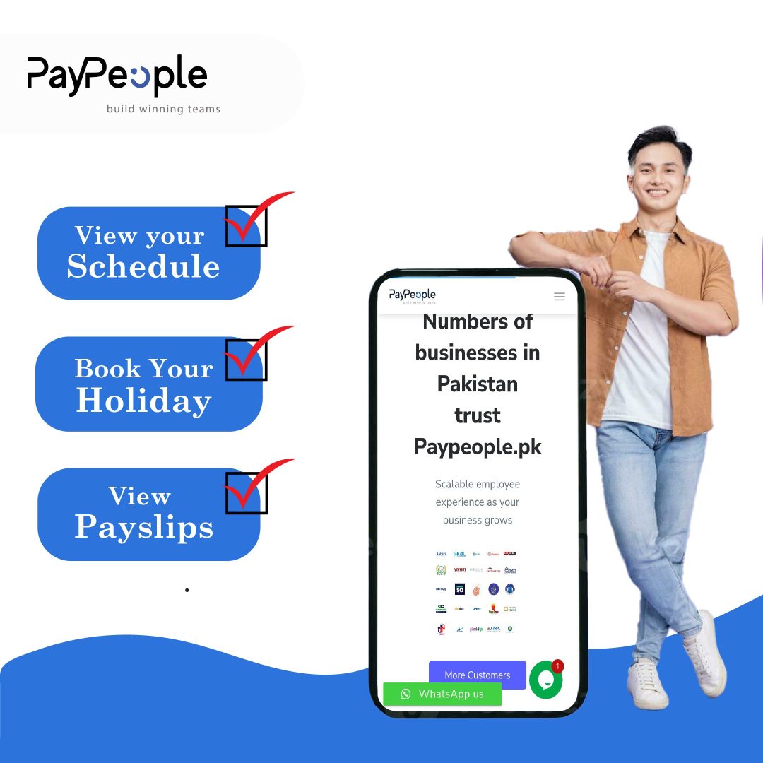 Professional HR manager reviewing a digital onboarding checklist on PayPeople cloud software interface.